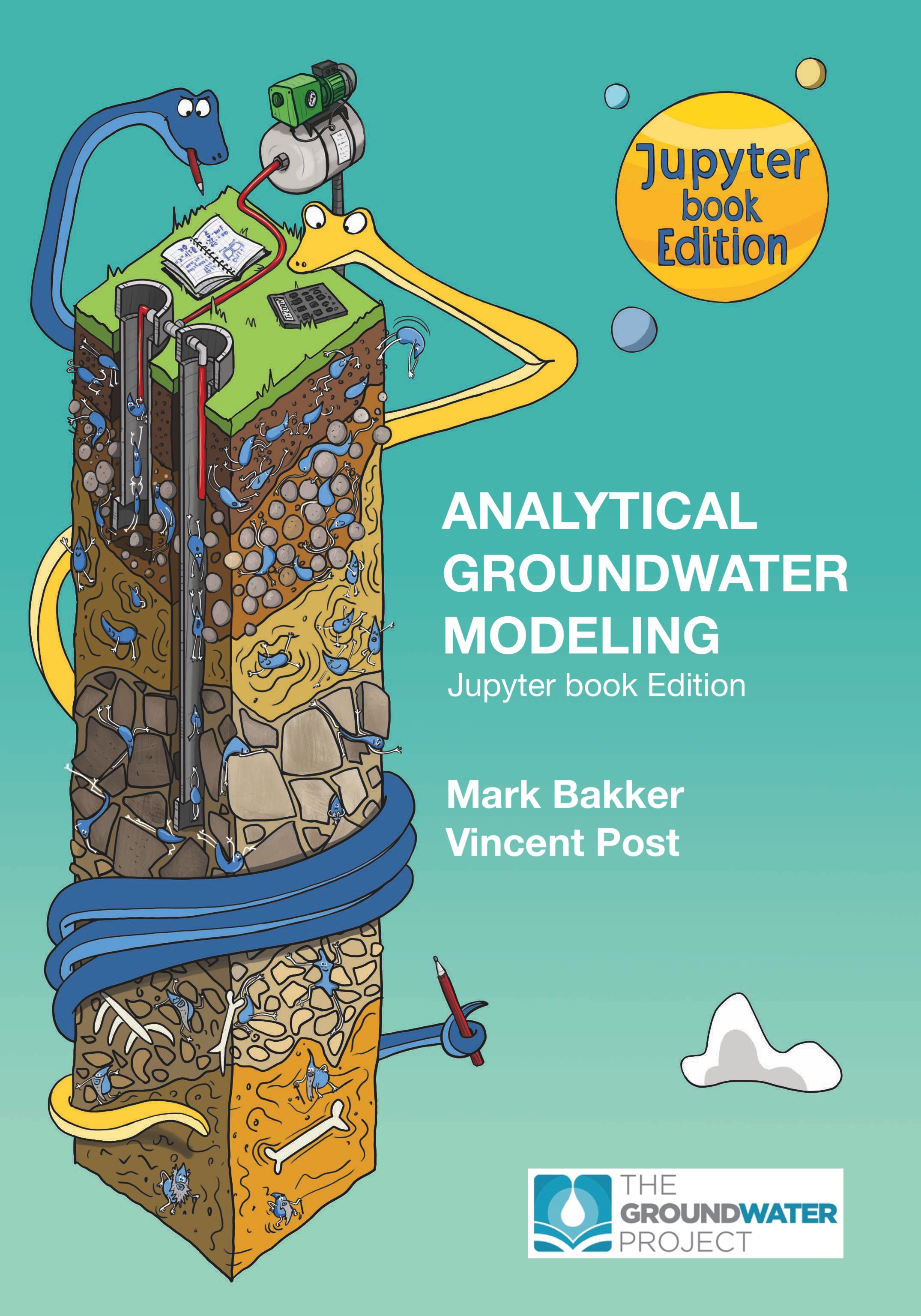 Analytical Groundwater Modeling Jupyter Book Edition - Home